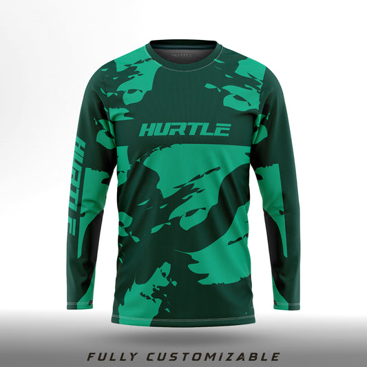 EMERALD DRIFT Performance Riding Jersey