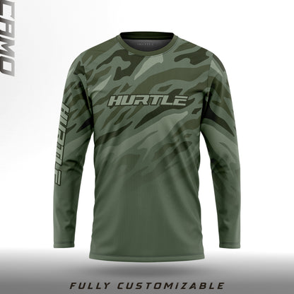 Vizor Camouflage Riding Jersey