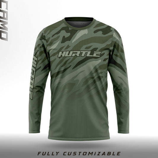 Vizor Camouflage Riding Jersey